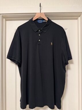 Ralph Lauren Short-Sleeve Polo in Black
